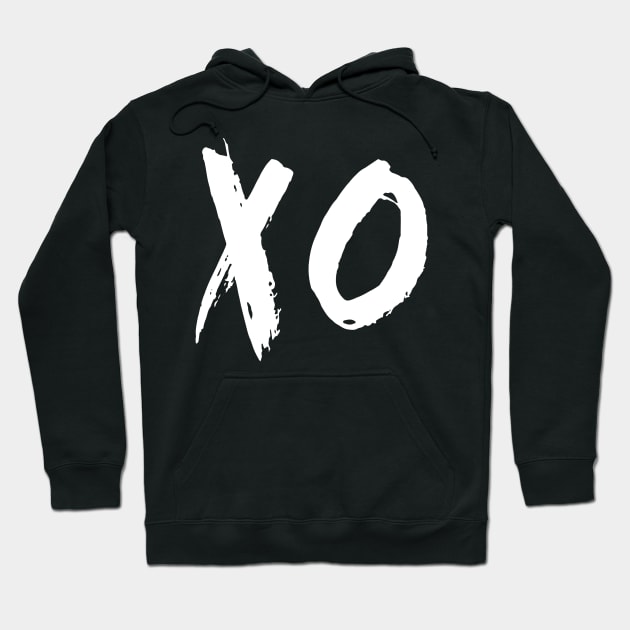 XO T-Shirt Hoodie by cleverth